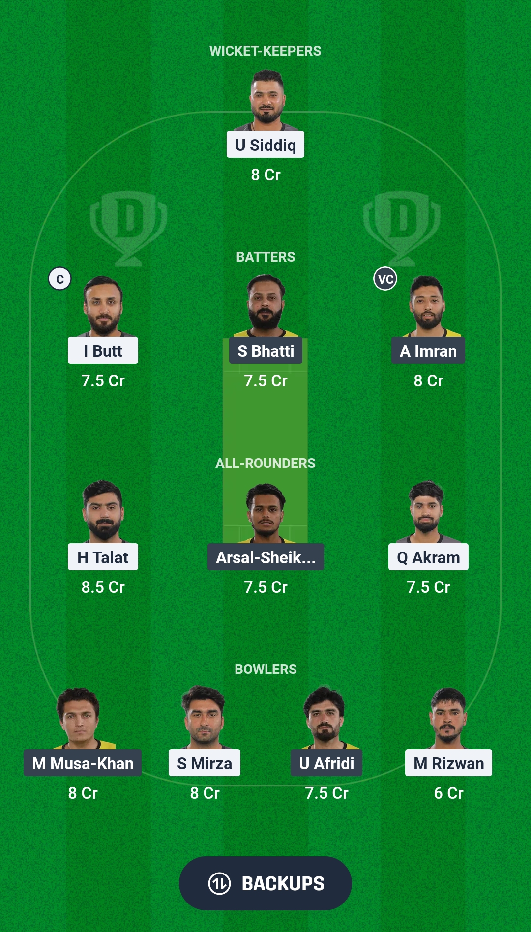 1000627617 LB vs ISL Dream11 Prediction Fantasy Cricket Tips Dream11 Team Pakistan Domestic Cup T20 2025