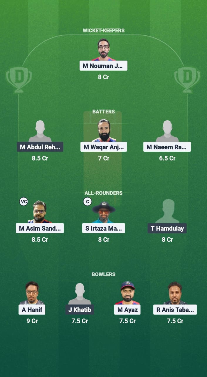 1000628549 WFK vs ALH Dream11 Prediction Fantasy Cricket Tips Dream11 Team Kuwait T10 ARS Ramadan Trophy 2025
