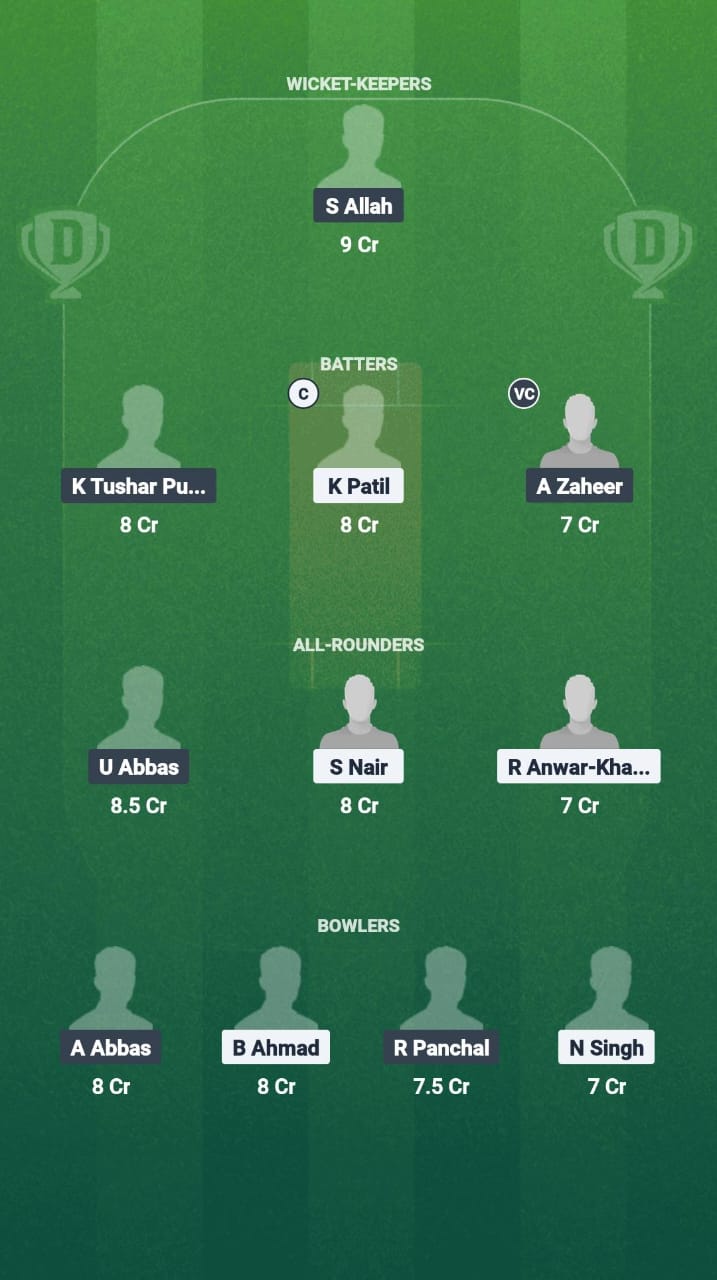 SBS vs THN Dream11 Prediction Fantasy Cricket Tips Dream11 Team Kuwait T10 ARS Ramadan Trophy 2025 