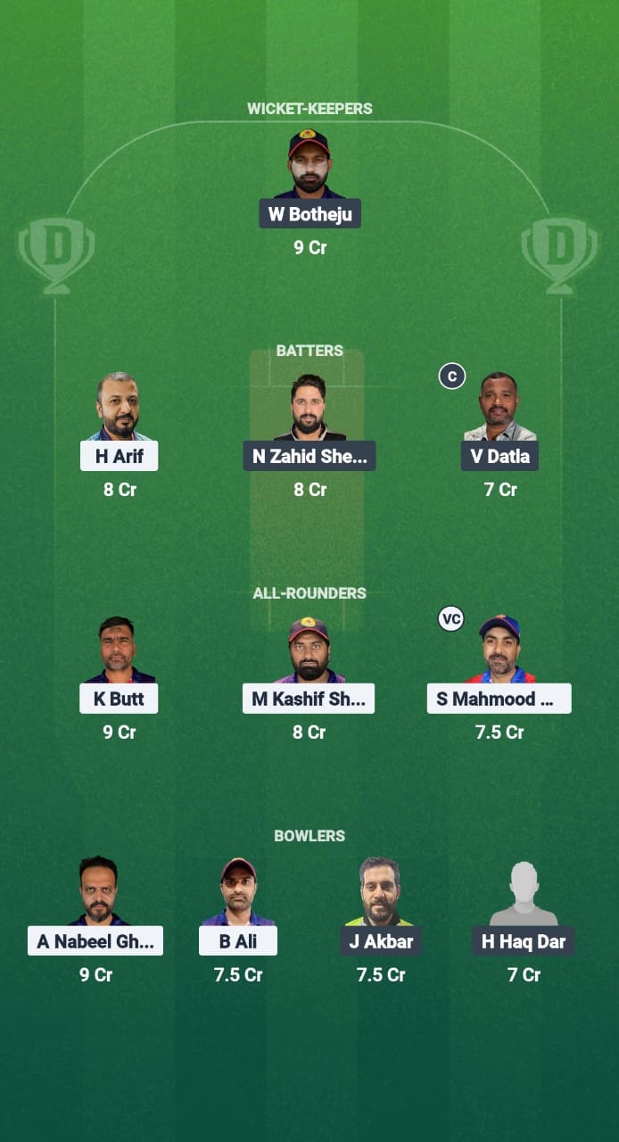 TRN vs FEK Dream11 Prediction Fantasy Cricket Tips Dream11 Team Kuwait T10 ARS Ramadan Trophy 2025 