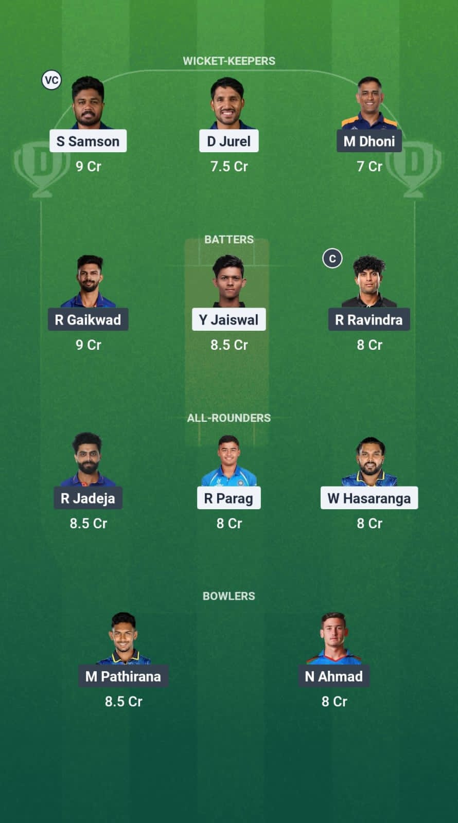 1000633431 RR vs CSK Dream11 Prediction Fantasy Cricket Tips Dream11 Team IPL 2025