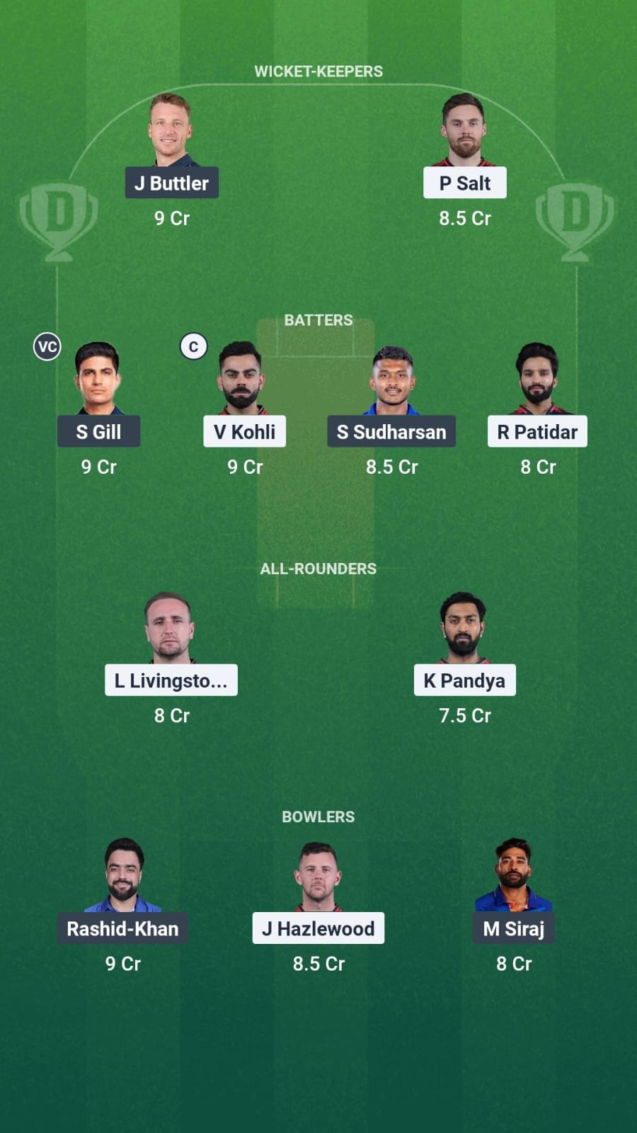 1000635274 Royal Challengers Bengaluru vs Gujarat Titans Dream11 Prediction Fantasy Cricket Tips Dream11 Team IPL 2025