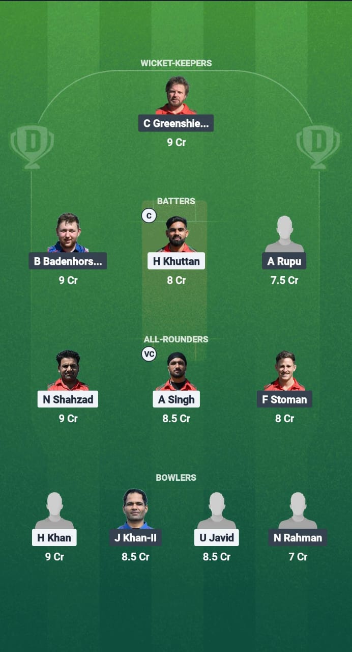 MAL vs OEI Dream11 Prediction Fantasy Cricket Tips Dream11 Team ECS T10 Santarem Premier 2025 
