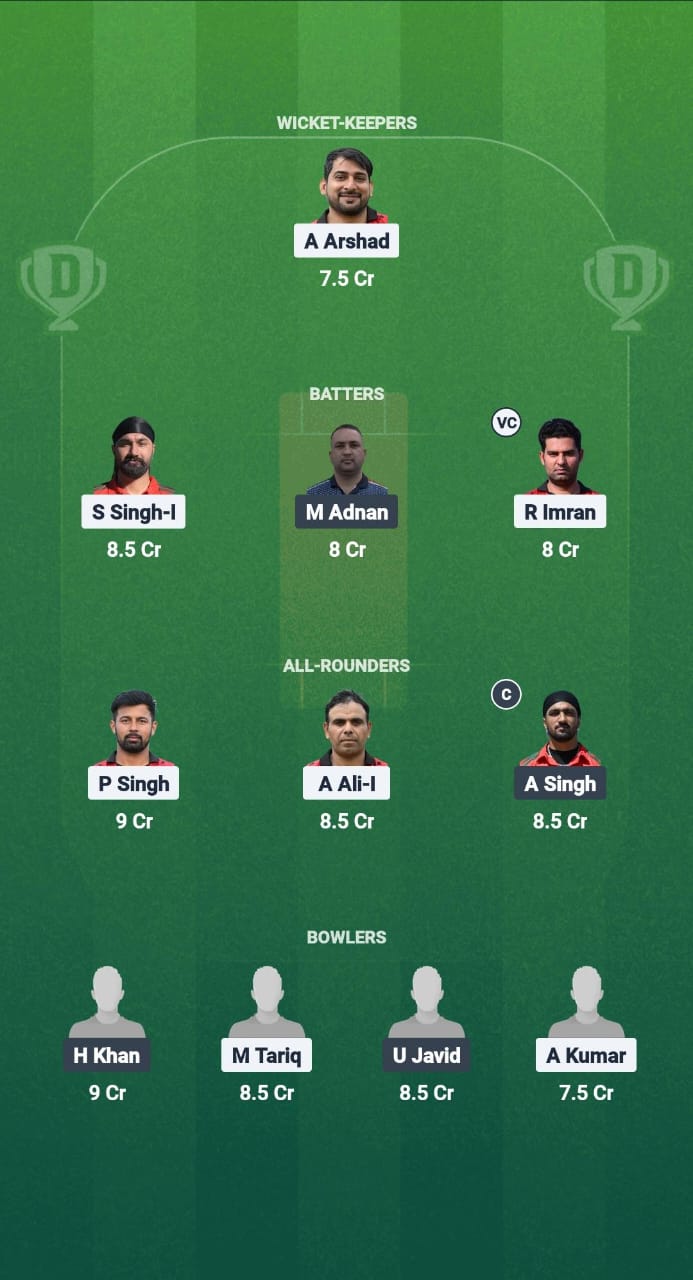 PNJ vs MAL Dream11 Prediction Fantasy Cricket Tips Dream11 Team ECS T10 Santarem Premier 2025 