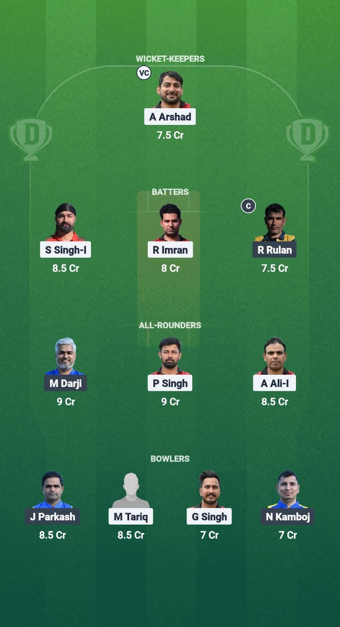 PNJ vs GAM Dream11 Prediction Fantasy Cricket Tips Dream11 Team ECS T10 Santarem Premier 2025 