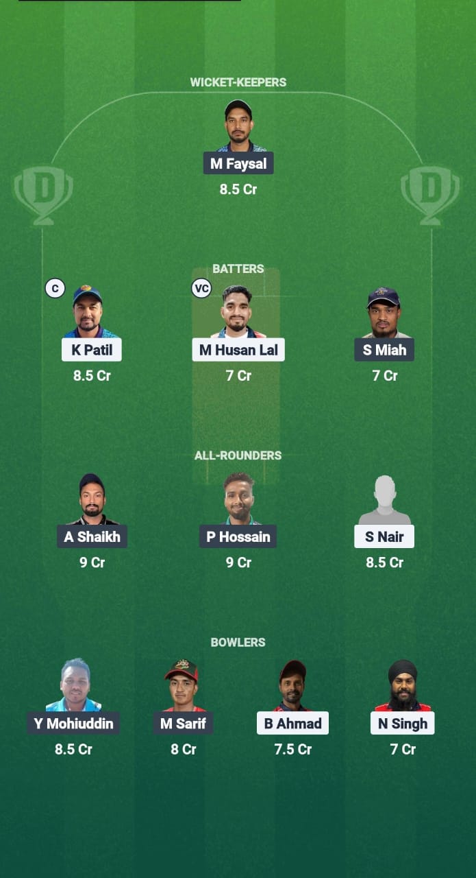 000638356 SBS vs KGC Dream11 Prediction Fantasy Cricket Tips Dream11 Team Kuwait T10 ARS Ramadan Trophy 2025