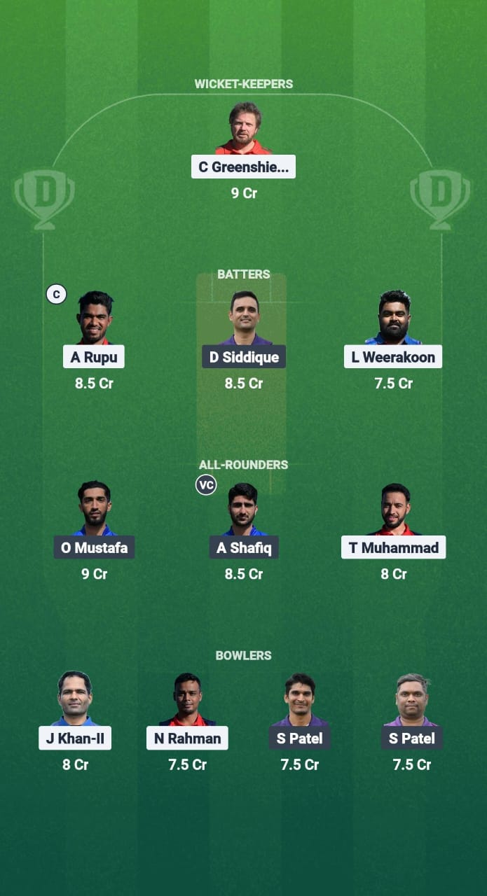 OEI vs LCA Dream11 Prediction Fantasy Cricket Tips Dream11 Team ECS T10 Santarem Premier 2025 