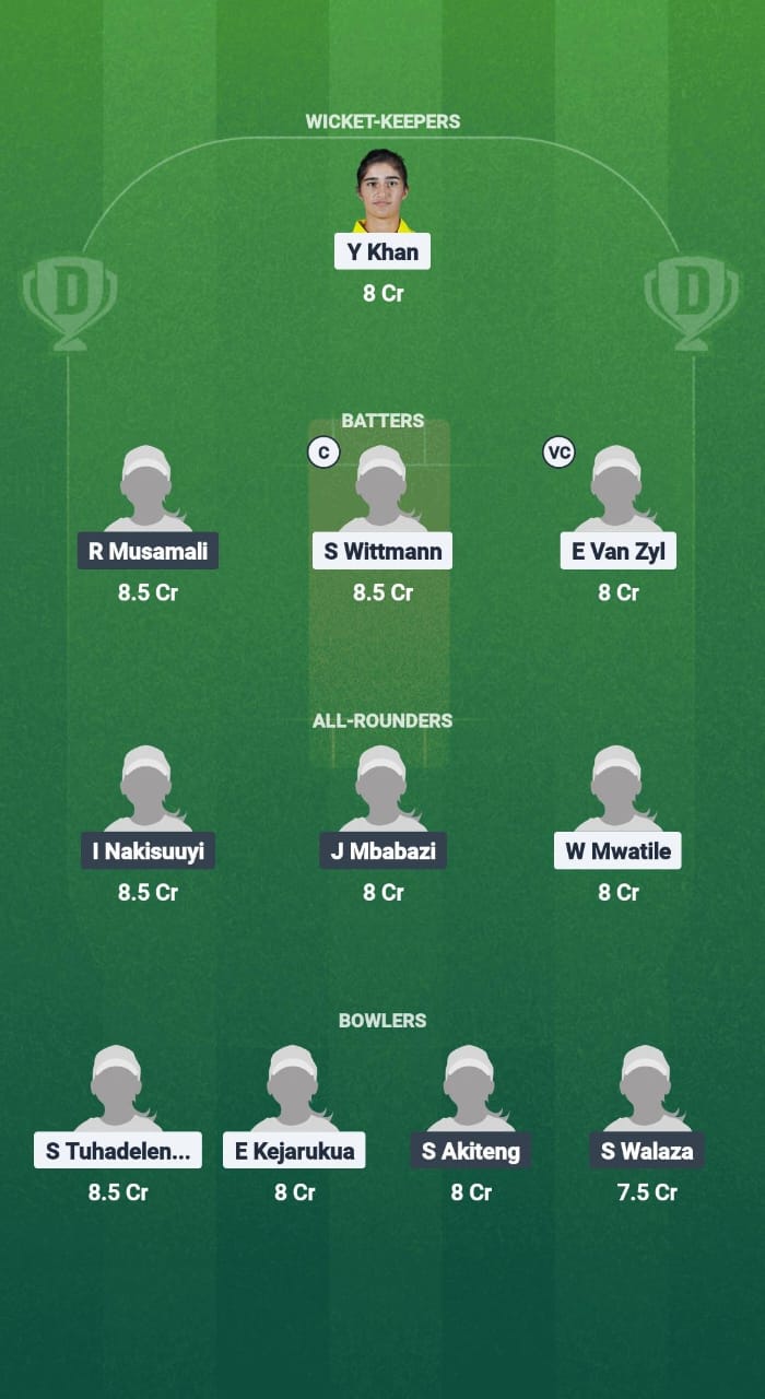 1000640984 NAM-W vs UG-W Dream11 Prediction Fantasy Cricket Tips Dream11 Team Uganda Women Tour of Namibia 2025