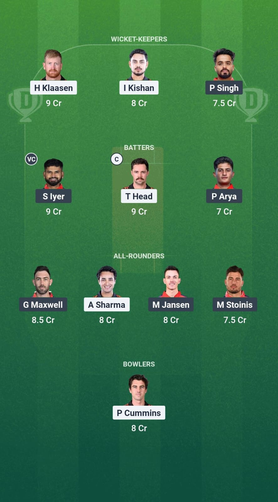 1000643639 SRH vs PBKS Dream11 Prediction Fantasy Cricket Tips Dream11 Team IPL 2025