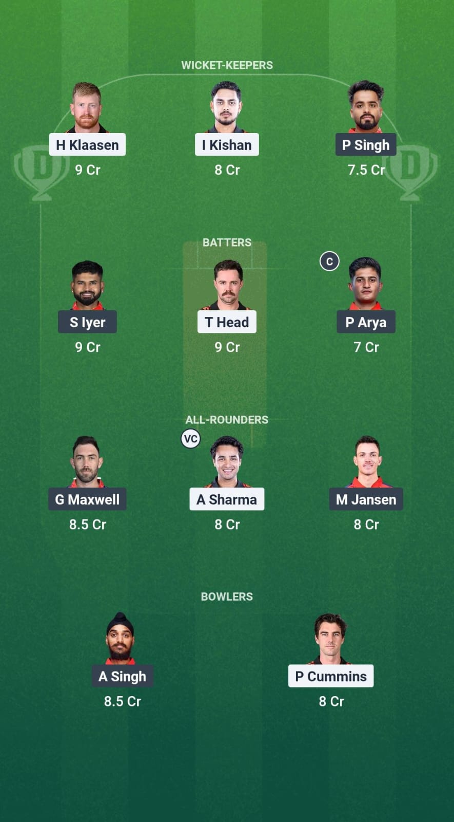 1000643644 SRH vs PBKS Dream11 Prediction Fantasy Cricket Tips Dream11 Team IPL 2025