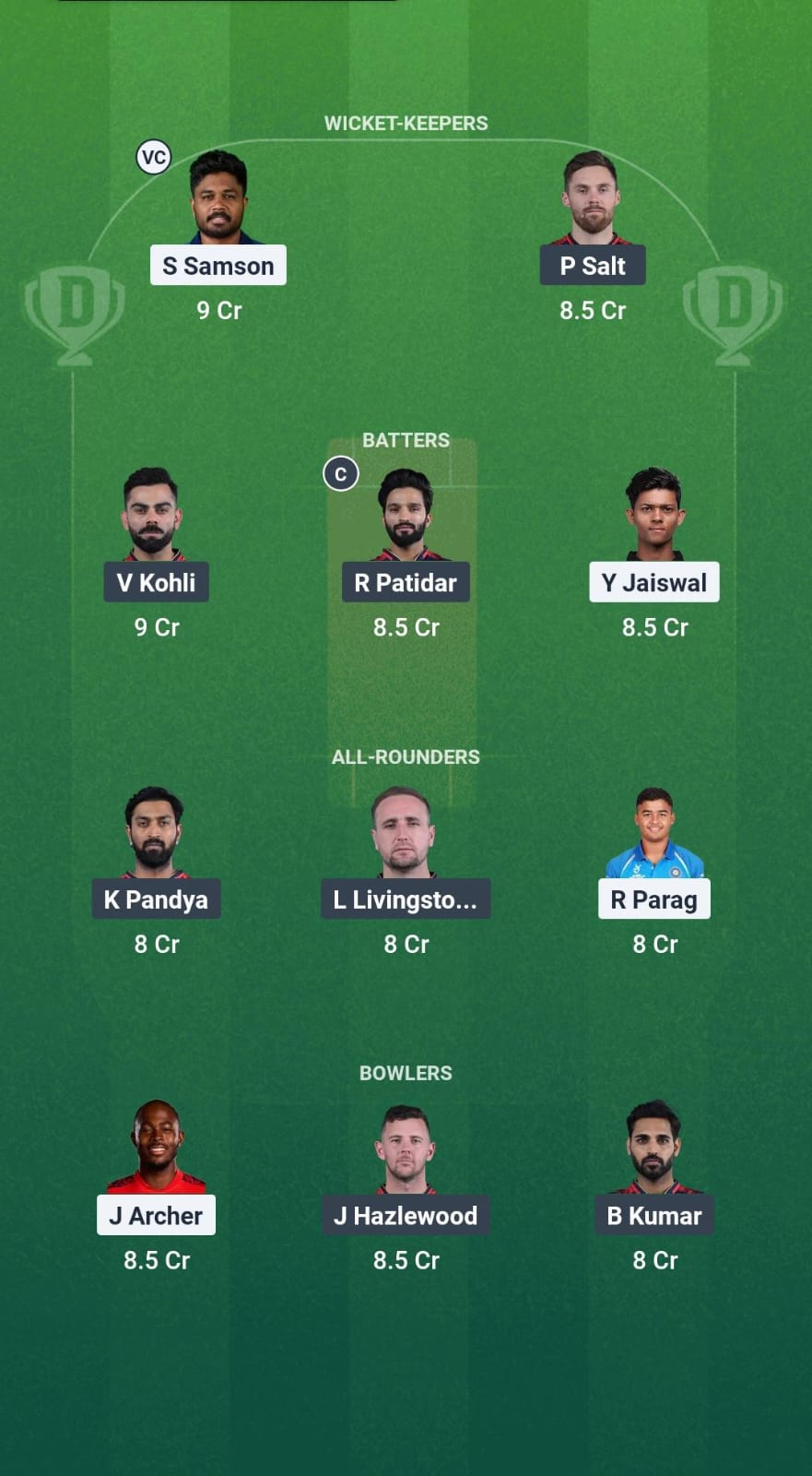 1000644274 RR vs RCB Dream11 Prediction Fantasy Cricket Tips Dream11 Team IPL 2025
