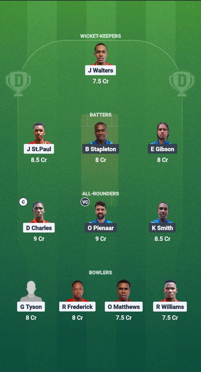 1000646167 LSH vs DVE Dream11 Prediction Fantasy Cricket Tips Dream11 Team West Indies T10 Vincy Premier League 2025