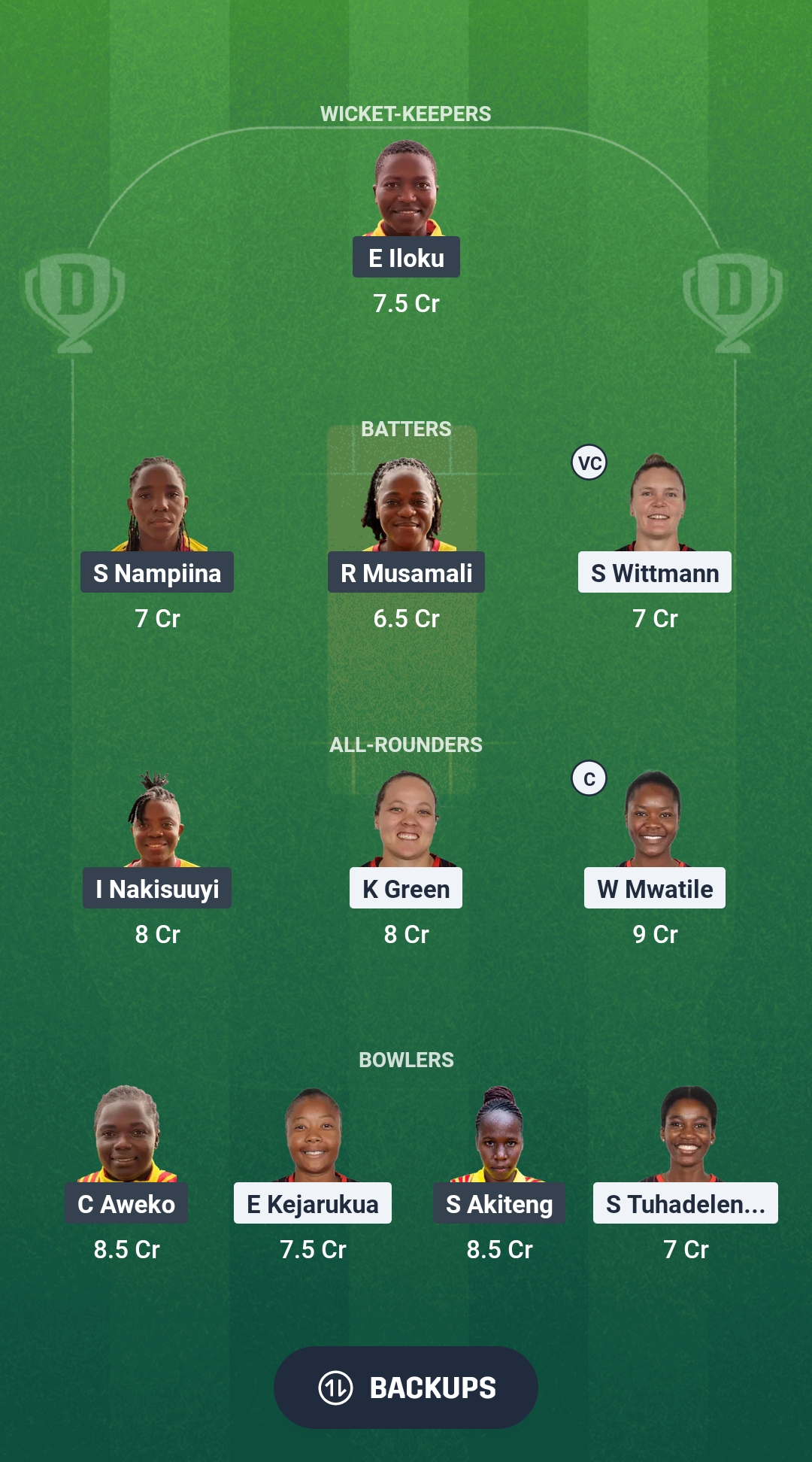 1000647311 NAM-W vs UG-W Dream11 Prediction Fantasy Cricket Tips Dream11 Team Uganda Women Tour of Namibia 2025