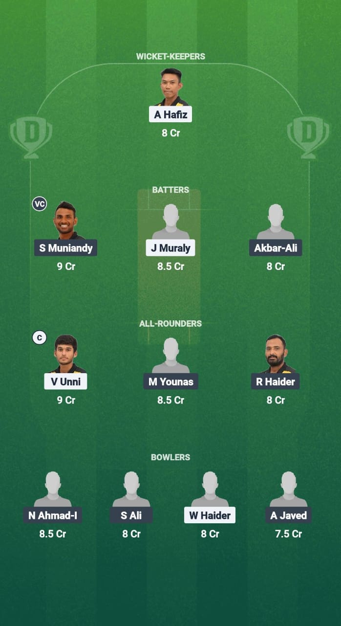 1000647374 SNK vs PKW Dream11 Prediction Fantasy Cricket Tips Dream11 Team Malaysian Bash 2025