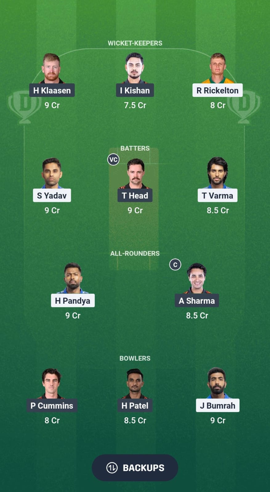 1000647645 MI vs SRH Dream11 Prediction Fantasy Cricket Tips Dream11 Team IPL 2025