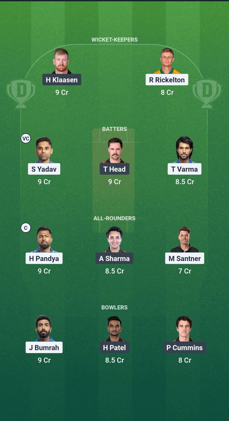 1000647654 MI vs SRH Dream11 Prediction Fantasy Cricket Tips Dream11 Team IPL 2025