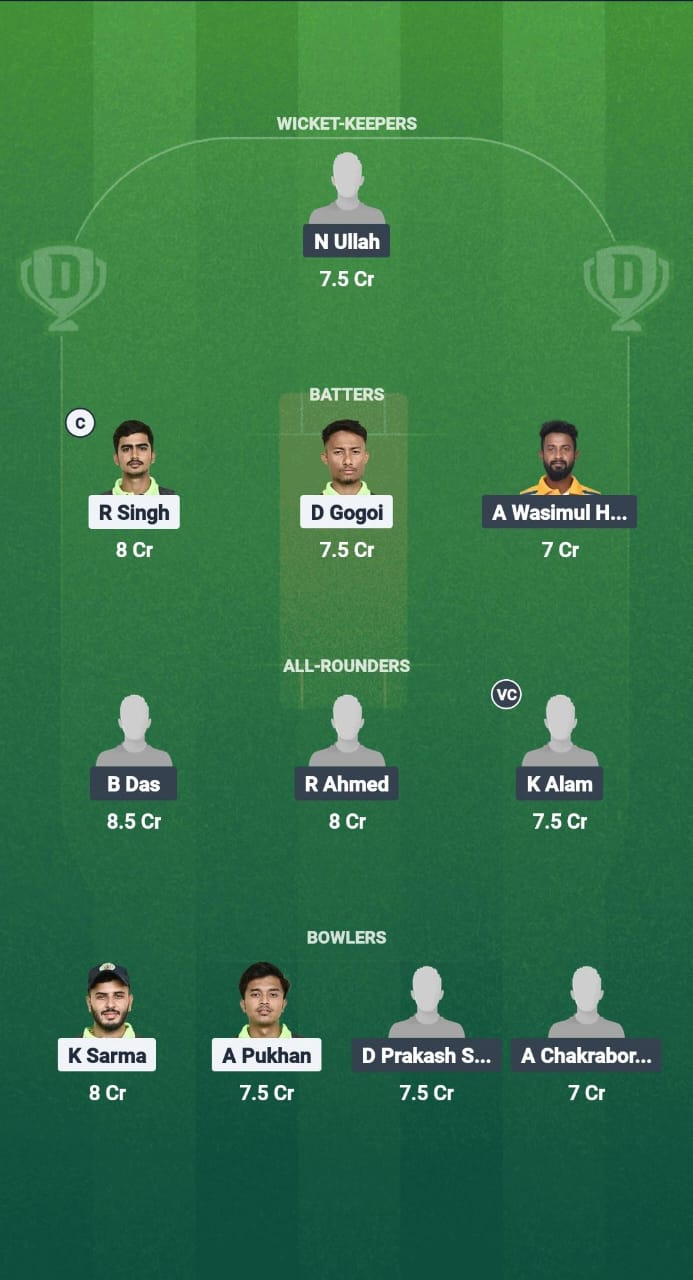 1000650061 NYC vs GUG Dream11 Prediction Fantasy Cricket Tips Dream11 Team Guwahati T20 Spring League 2025