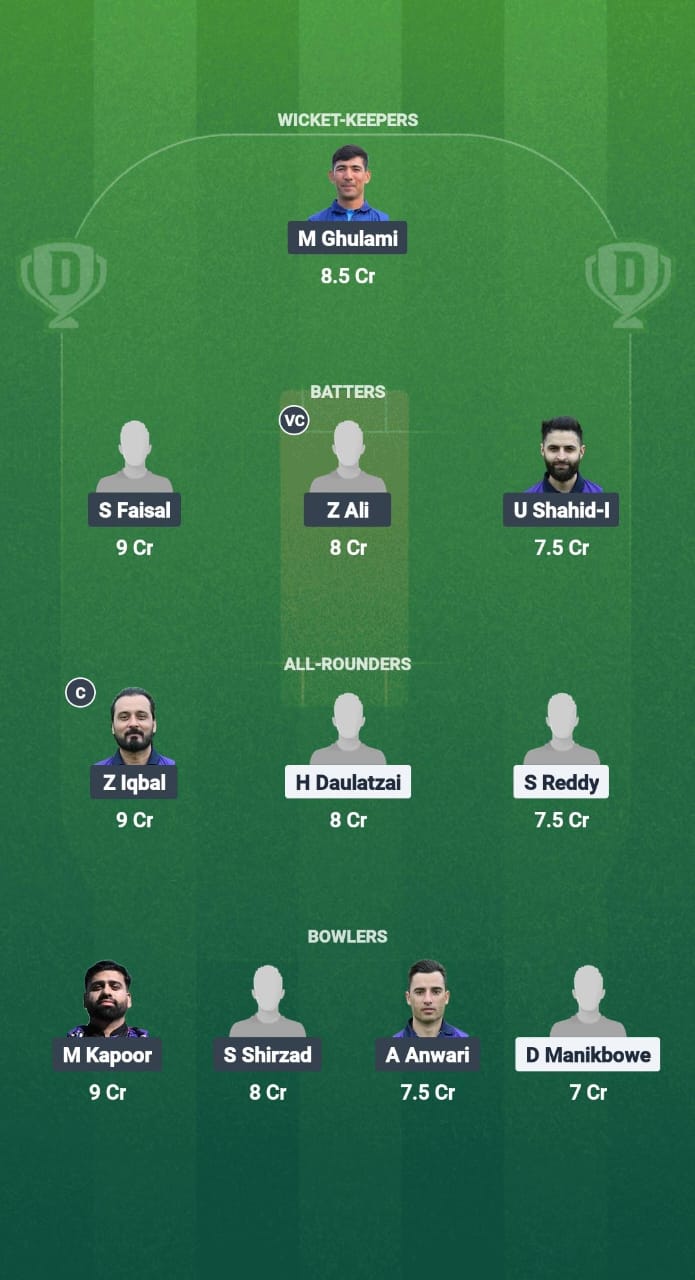 GGV vs PUC Dream11 Prediction Fantasy Cricket Tips Dream11 Team ECS T10 France 2025 