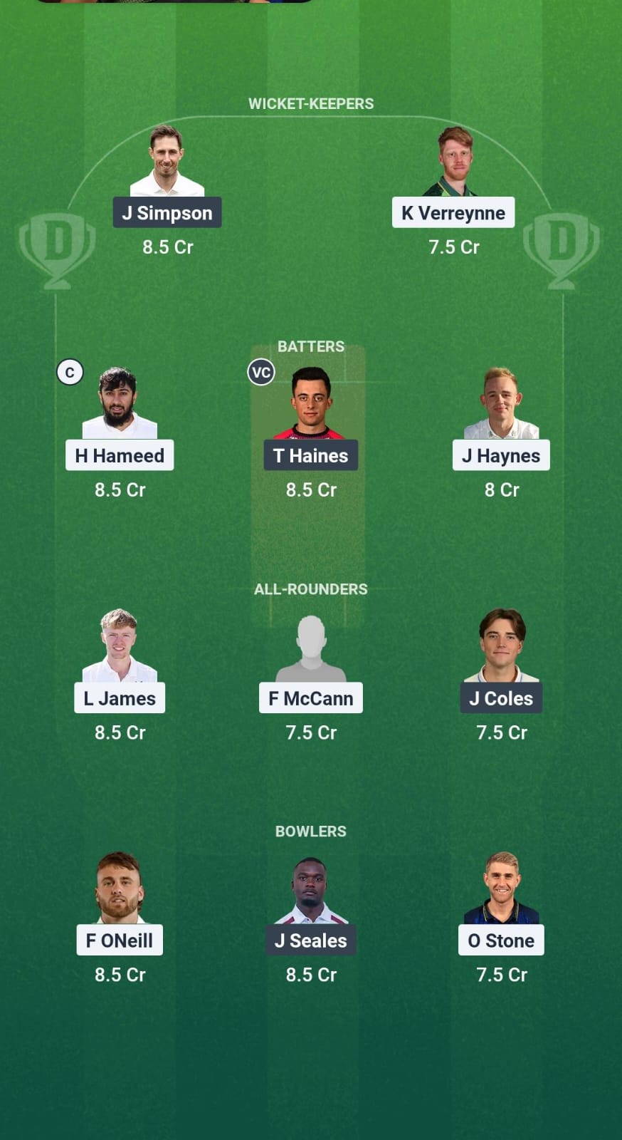 1000654668 NOT vs SUS Dream11 Prediction Fantasy Cricket Tips Dream11 Team English County Championship 2025