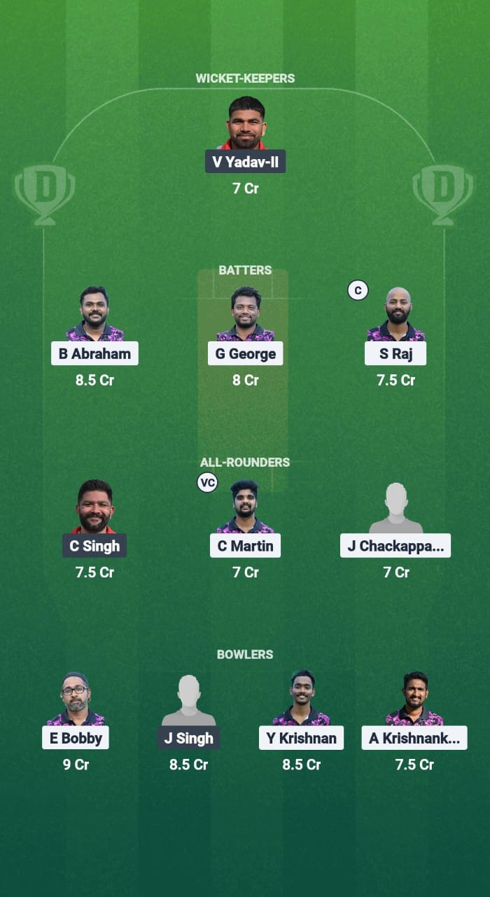 MMA vs PWH Dream11 Prediction Fantasy Cricket Tips Dream11 Team ECS T10 Malta 2025 