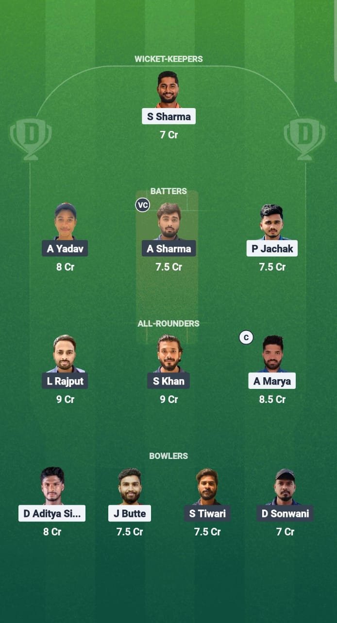 1000661801 BSP vs JCH Dream11 Prediction Fantasy Cricket Tips Dream11 Team Chhattisgarh T20 2025