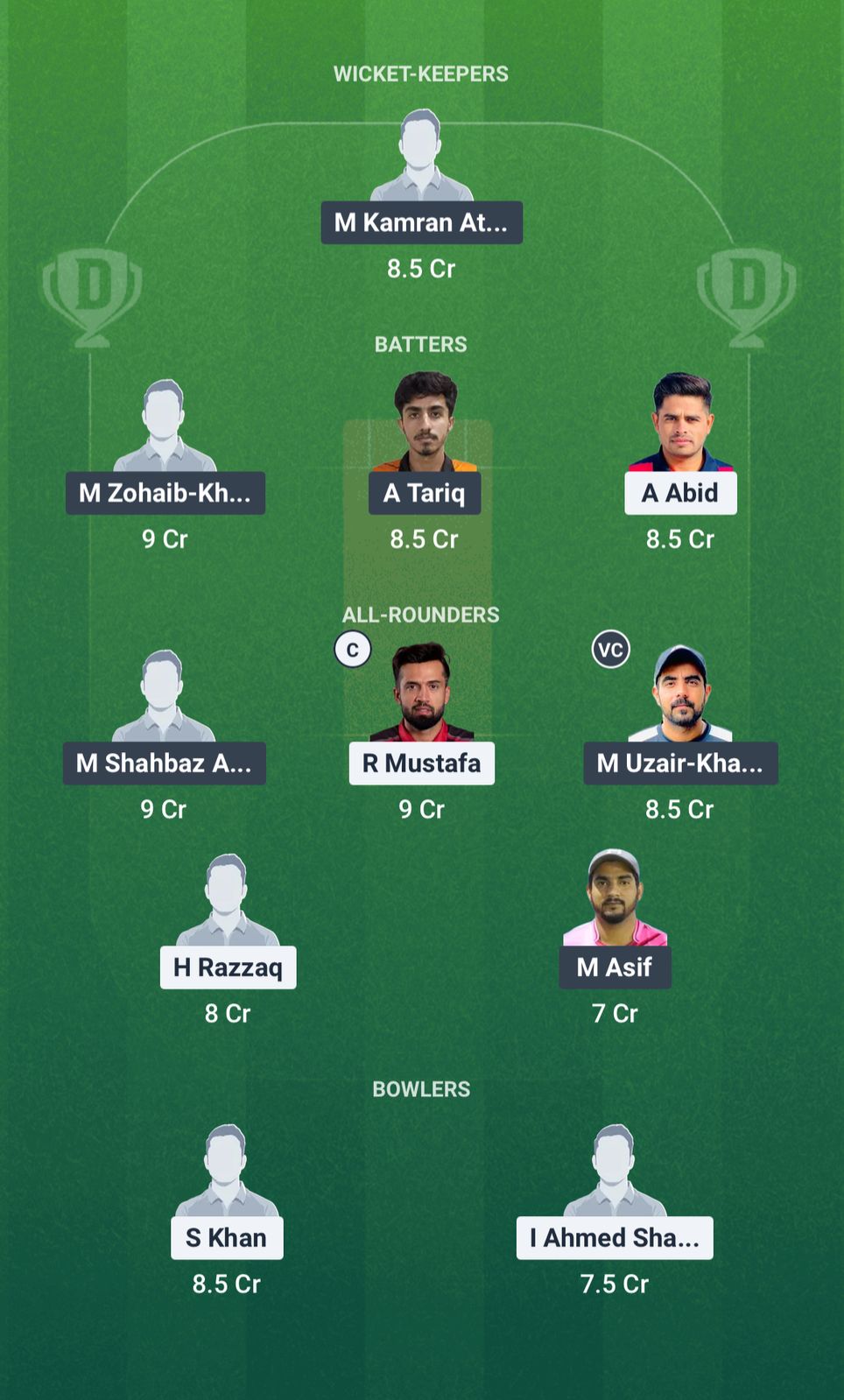 ABD vs EMB Dream11 Prediction Fantasy Cricket Tips Dream11 Team Emirates D10 2025 