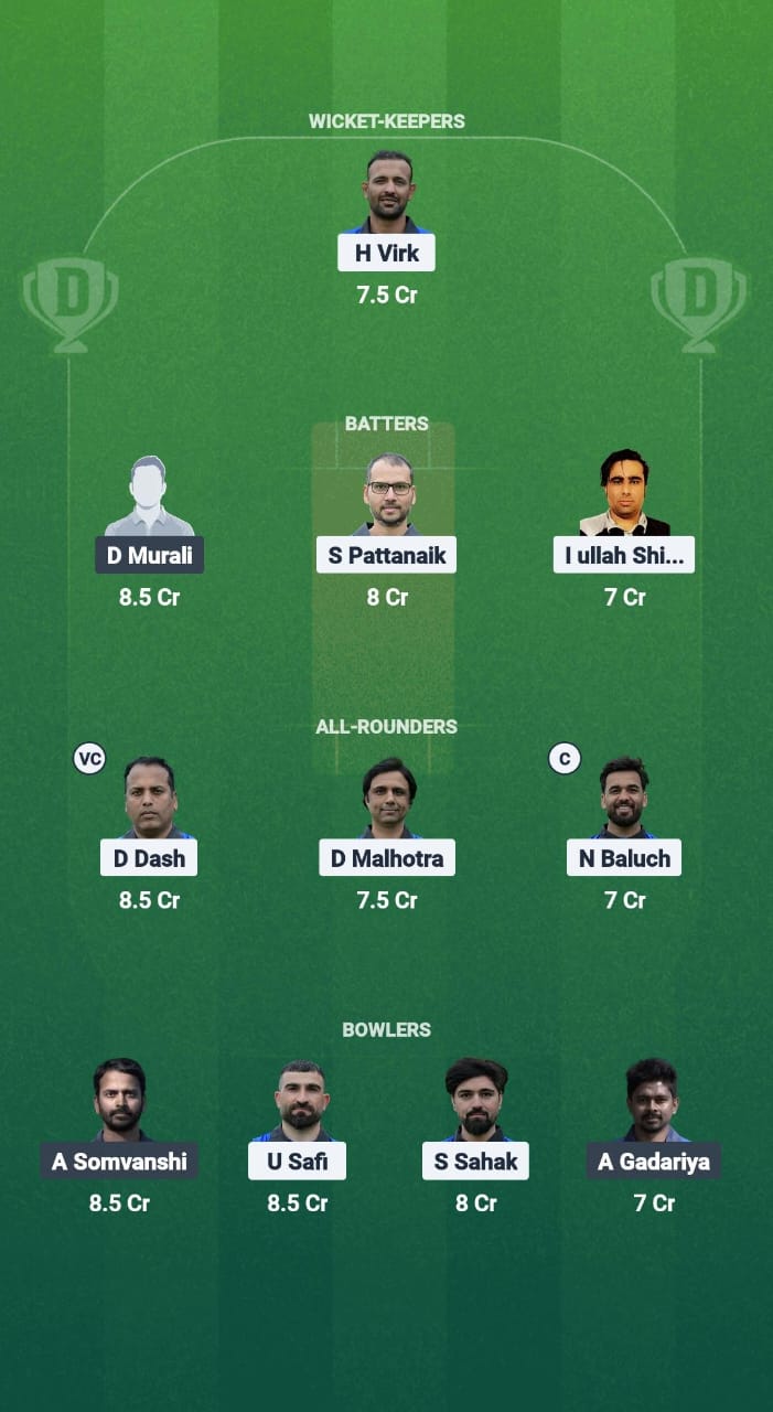 AKIF vs HSG Dream11 Prediction Fantasy Cricket Tips Dream11 Team ECS T10 Sweden 2025 