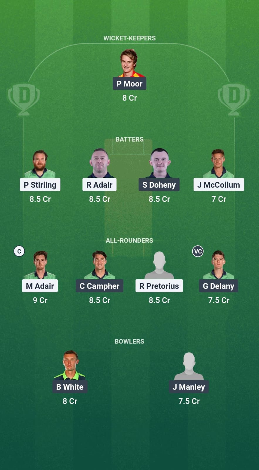 1000672497 NK vs MUR Dream11 Prediction Fantasy Cricket Tips Dream11 Team Ireland Inter-Provincial One-Day Cup 2025
