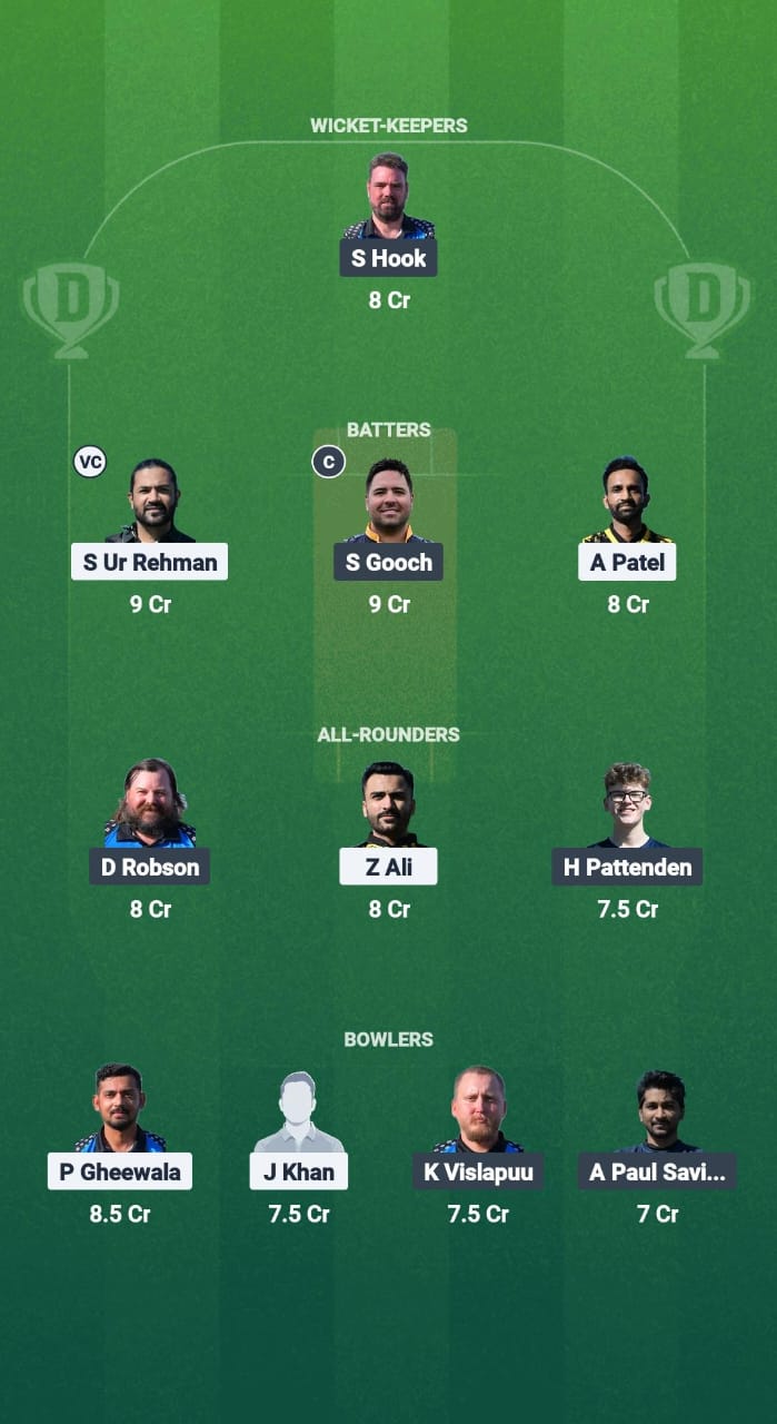 TST vs TH Dream11 Prediction Fantasy Cricket Tips Dream11 Team ECS T10 Estonia 2025 