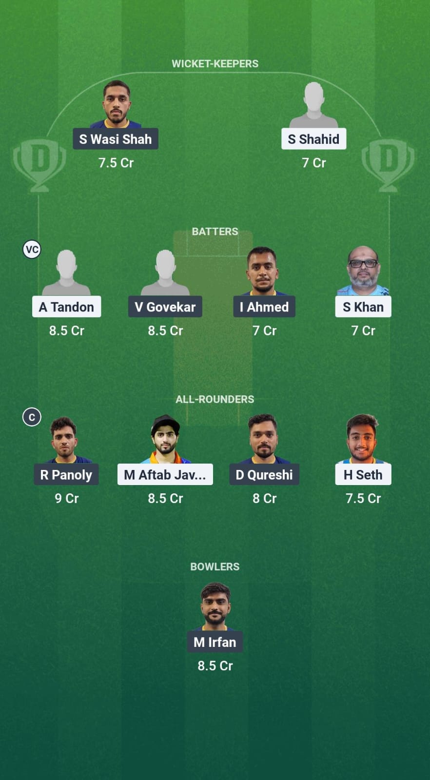 AJM vs DUB Dream11 Prediction Fantasy Cricket Tips Dream11 Team Emirates D10 2025 