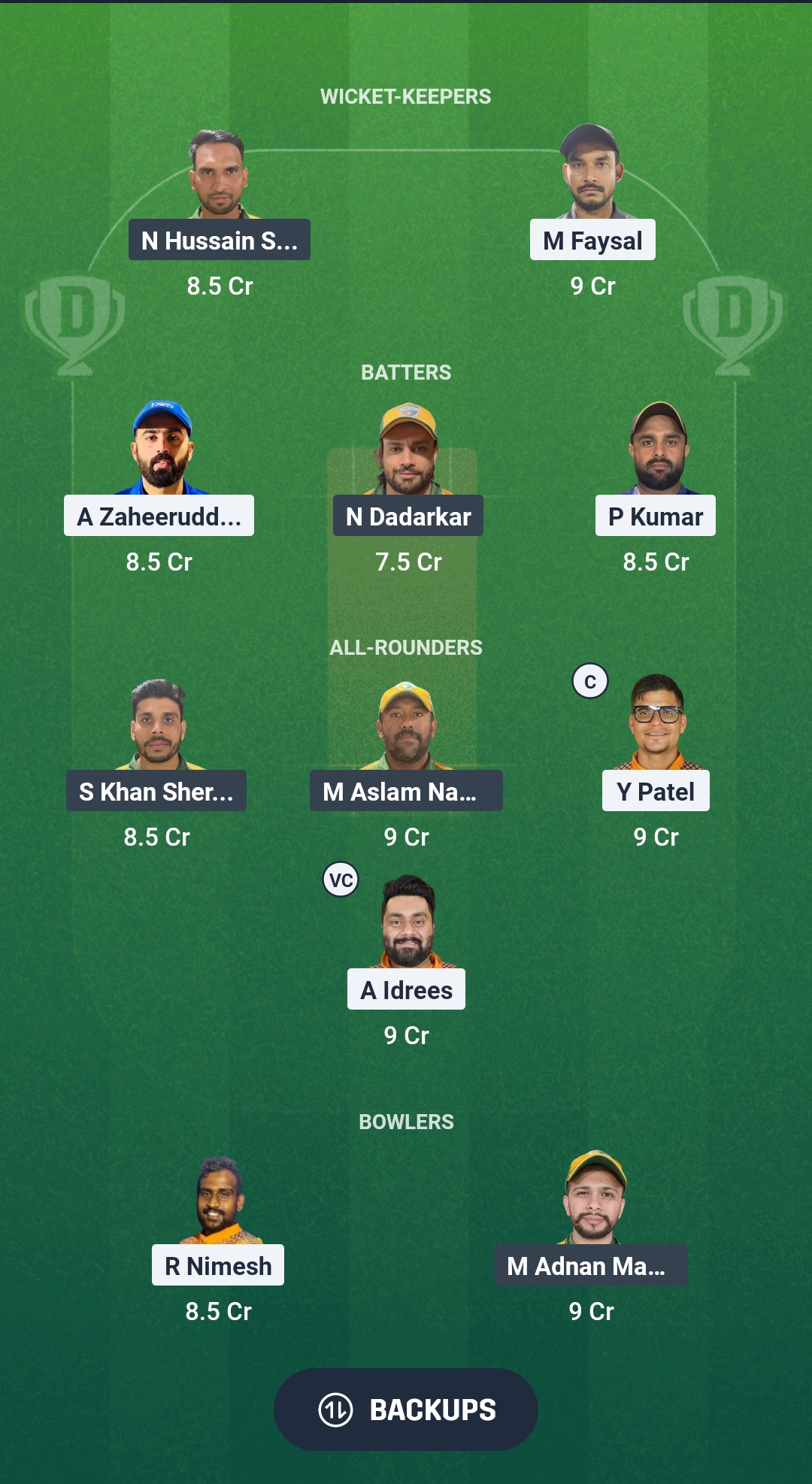 KS vs ALH Dream11 Prediction Fantasy Cricket Tips Dream11 Team Kuwait T10 Elite Championship 2025 