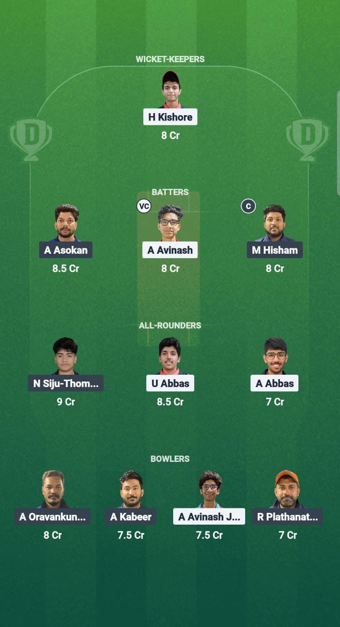 1000691035 THN vs AIOC Dream11 Prediction Fantasy Cricket Tips Dream11 Team Kuwait T20 Challengers League A 2025