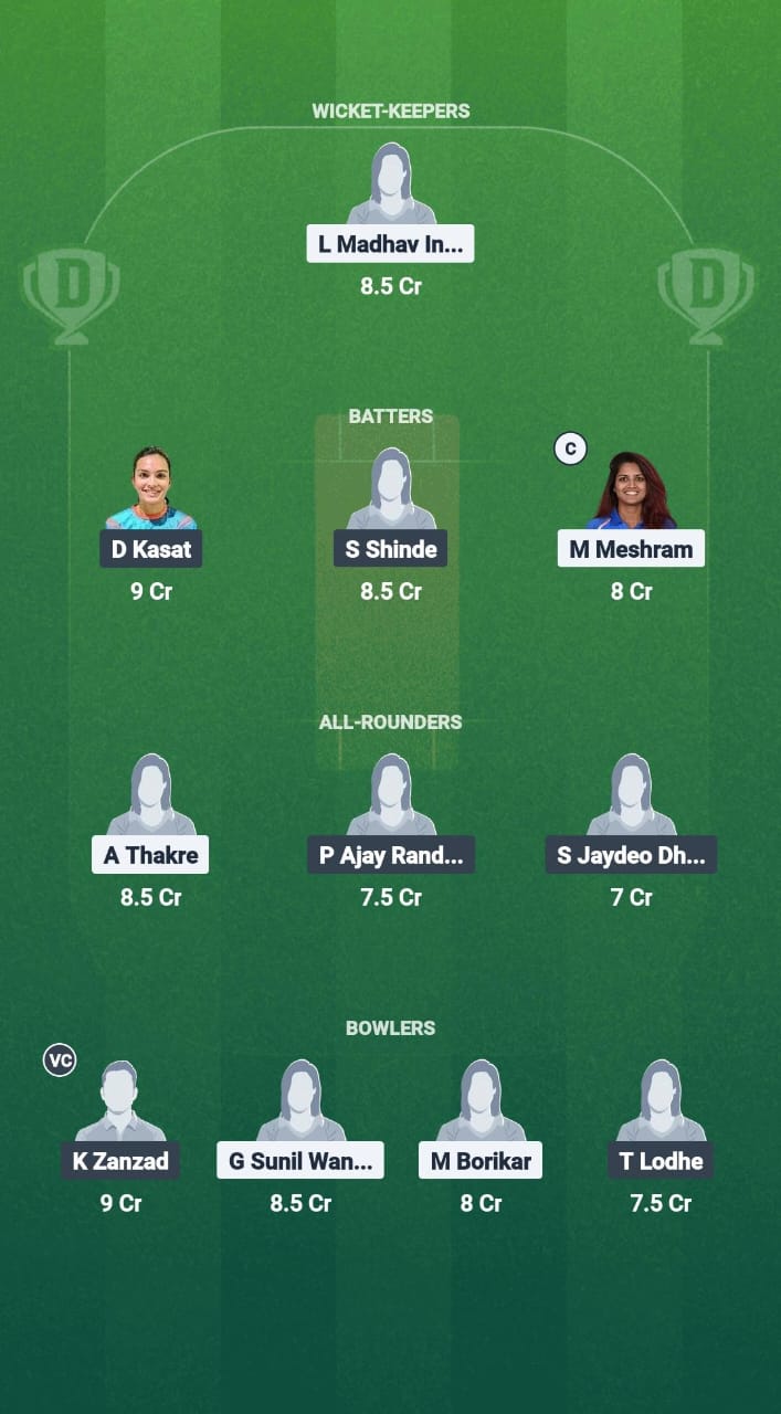 NAT-W vs ORT-W Dream11 Prediction Fantasy Cricket Tips Dream11 Team Vidarbha Women Pro T20 2025 