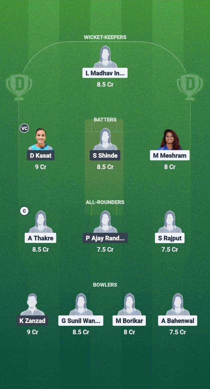 NAT-W vs ORT-W Dream11 Prediction Fantasy Cricket Tips Dream11 Team Vidarbha Women Pro T20 2025 
