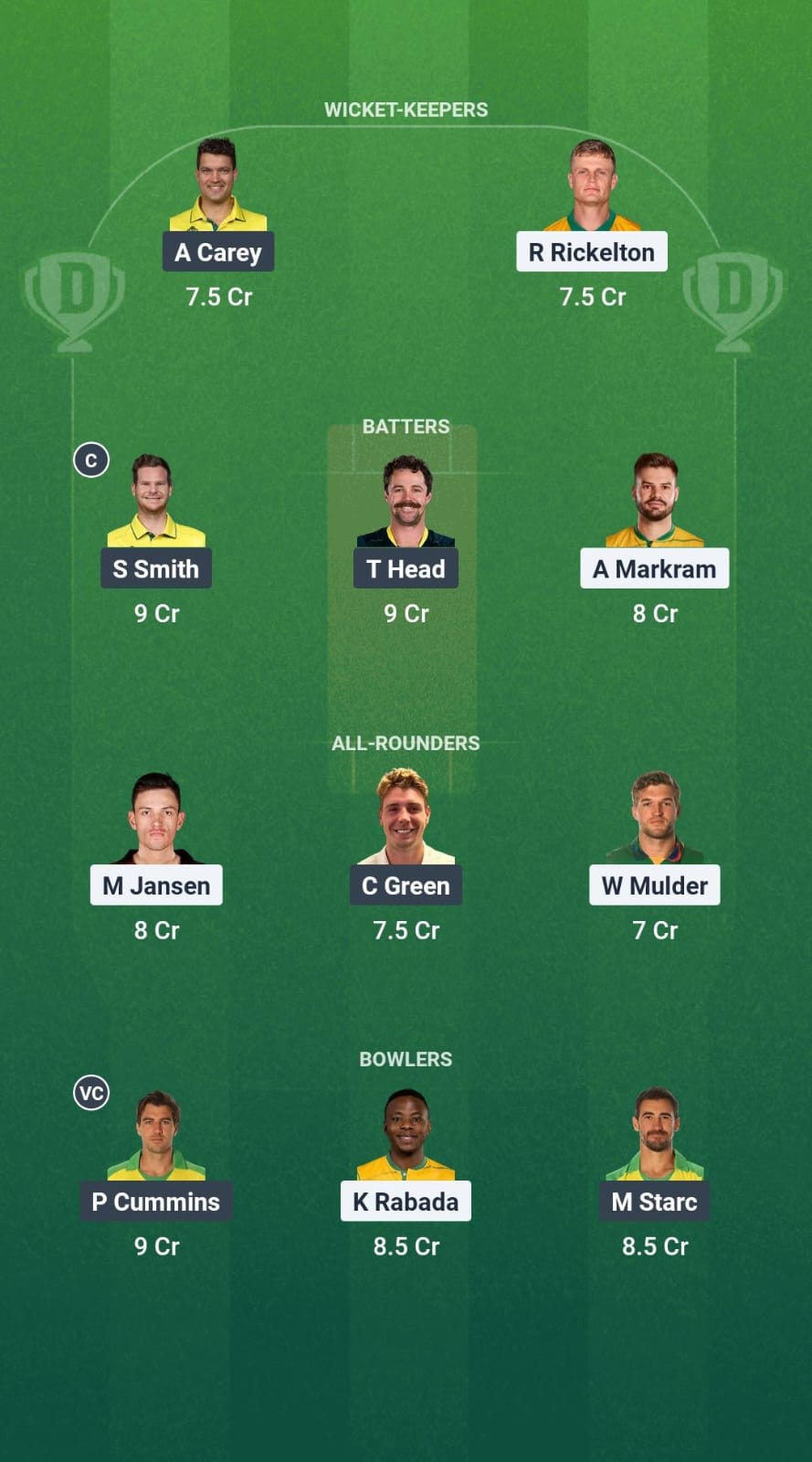 1000696933 SA vs AUS Dream11 Prediction Fantasy Cricket Tips Dream11 Team ICC World Test Championship Final 2025