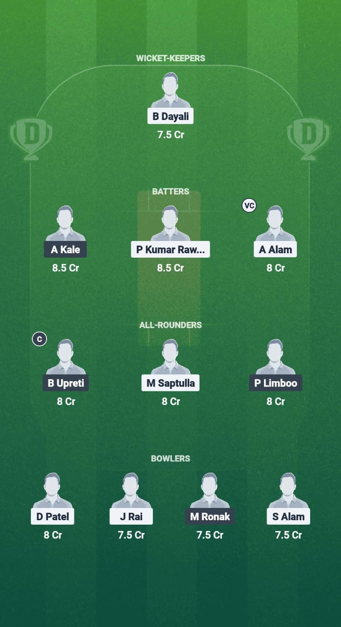 ICC vs BES Dream11 Prediction Fantasy Cricket Tips Dream11 Team Sikkim T20 League 2025 