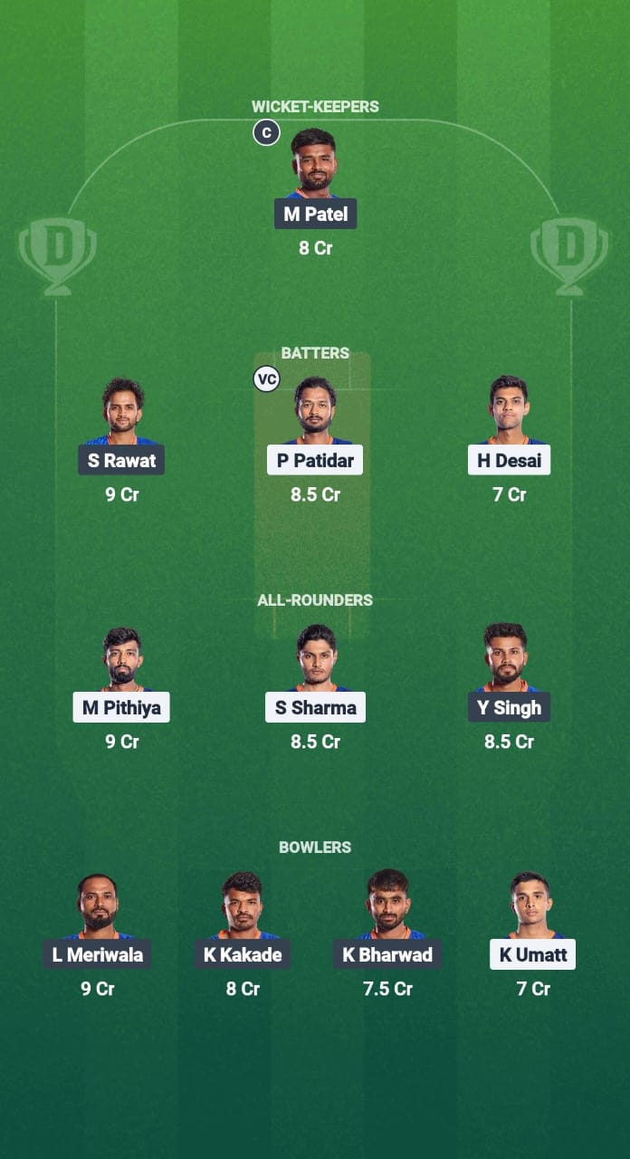 APT vs DDZ Dream11 Prediction Fantasy Cricket Tips Dream11 Team Baroda T20 Premier League 2025 
