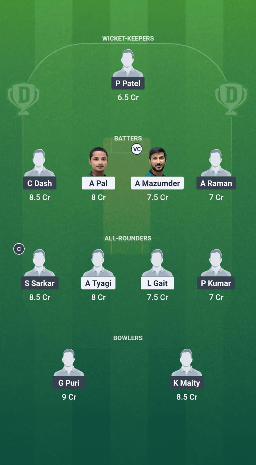 1000708414 SSS vs HD Dream11 Prediction Fantasy Cricket Tips Dream11 Team Bengal Pro T20 League 2025