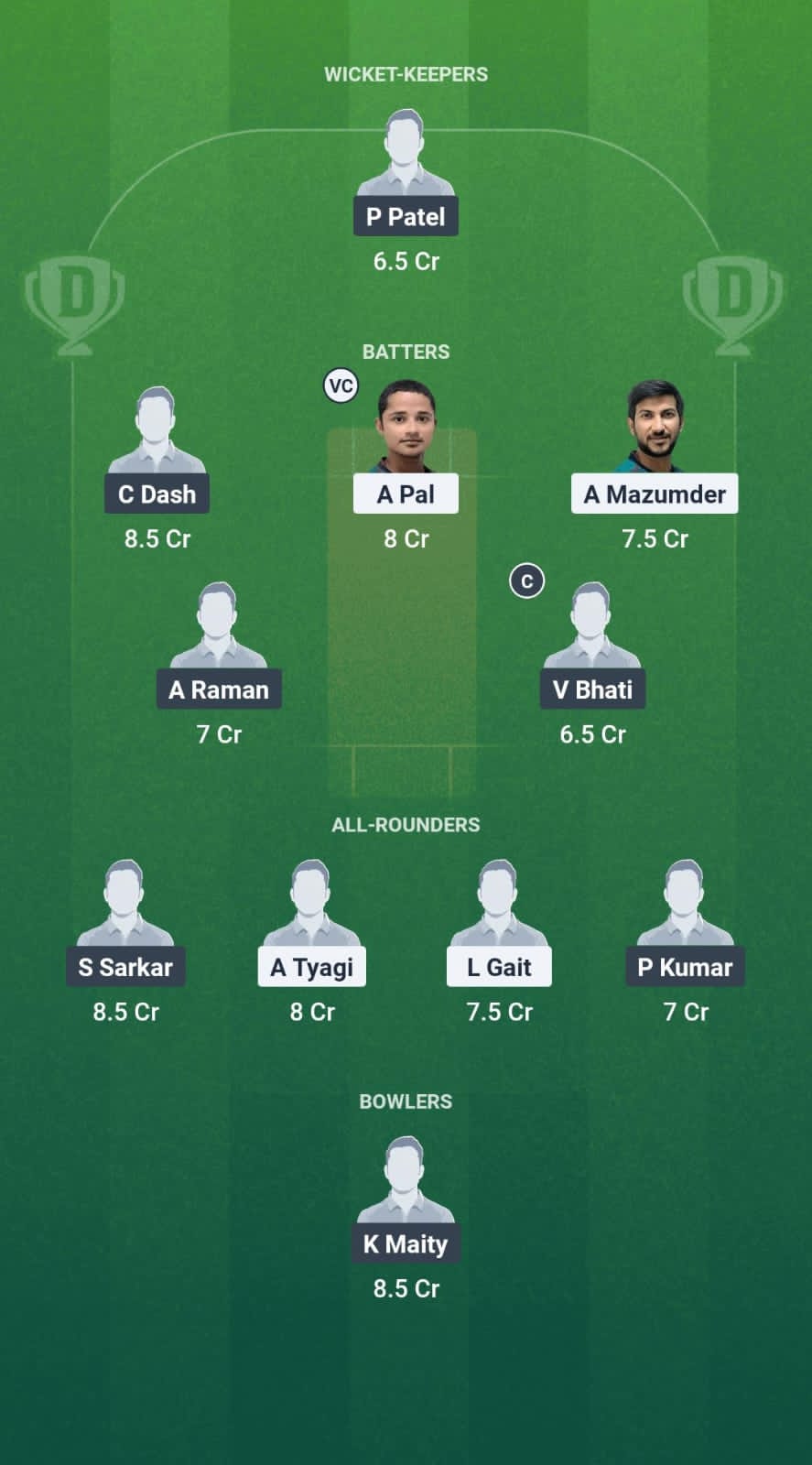 1000708418 SSS vs HD Dream11 Prediction Fantasy Cricket Tips Dream11 Team Bengal Pro T20 League 2025