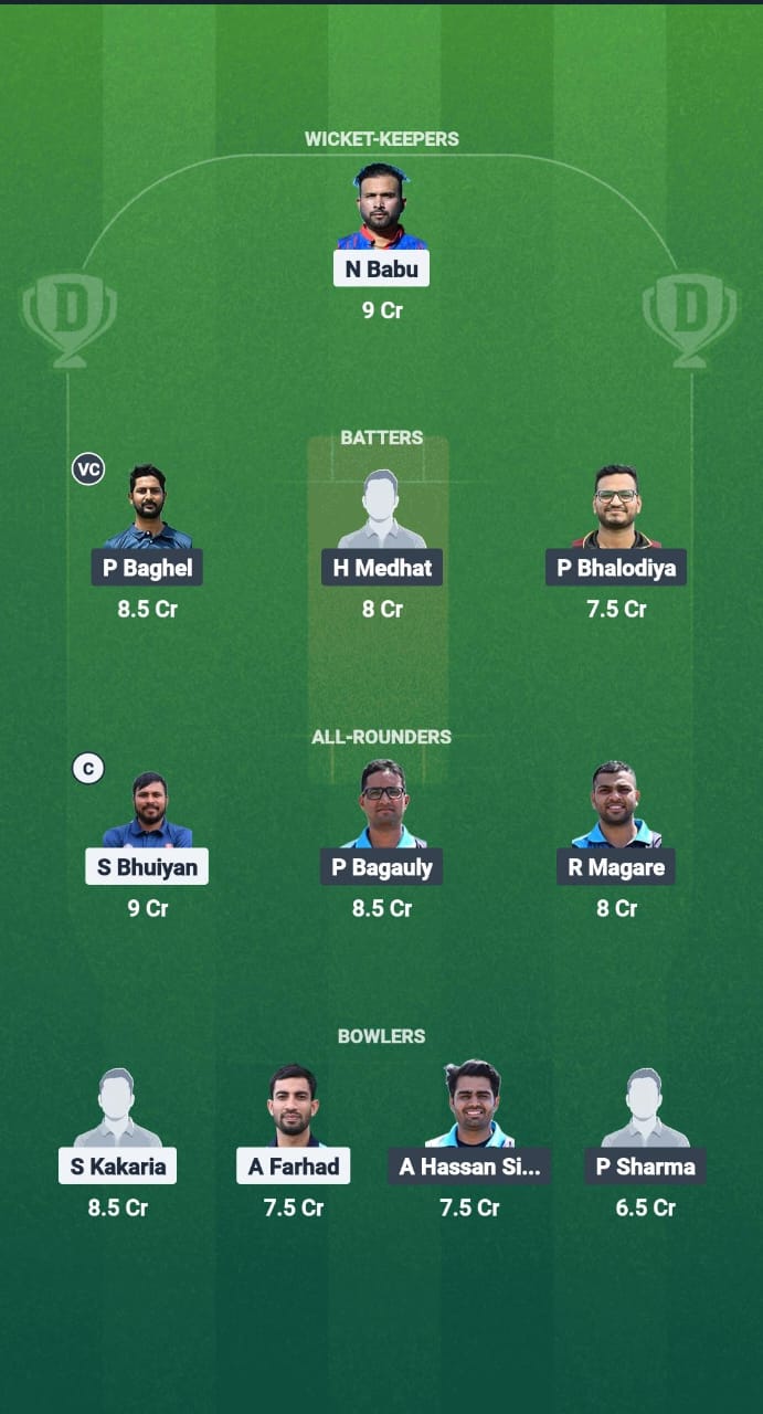 BCC vs UCC Dream11 Prediction Fantasy Cricket Tips Dream11 Team ECS T10 Czechia Premier 2025 