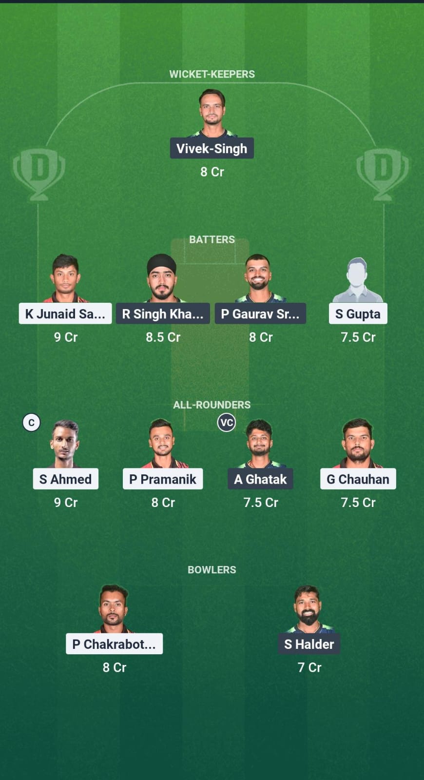 SRT vs RMW Dream11 Prediction Fantasy Cricket Tips Dream11 Team Bengal Pro T20 League 2025 