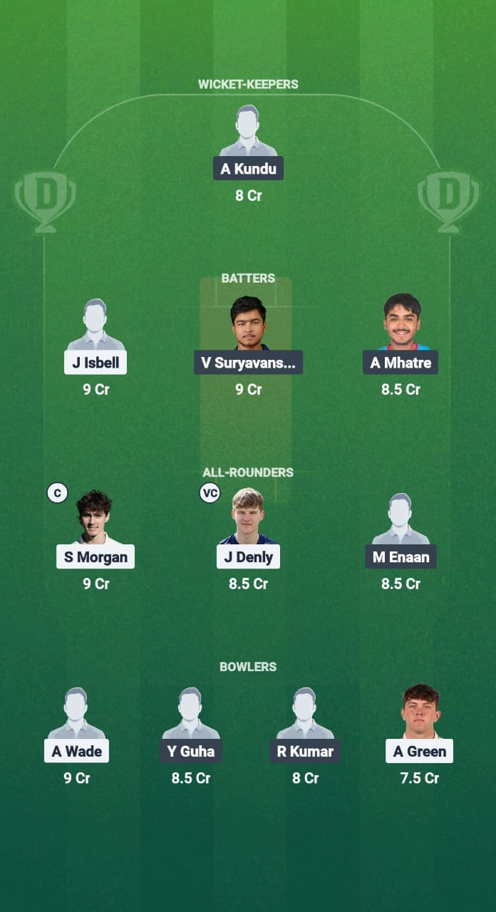 1000714531 EN-U19 vs IN-U19 Dream11 Prediction Fantasy Cricket Tips Dream11 Team India Under-19 Tour of England 2025