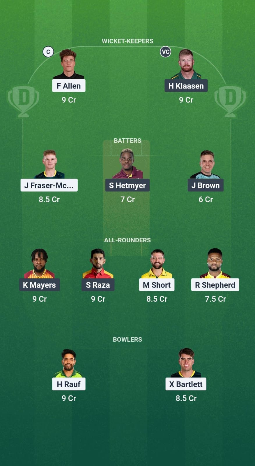 SF vs SEA Dream11 Prediction Fantasy Cricket Tips Dream11 Team USA T20 Cricket League 2025 