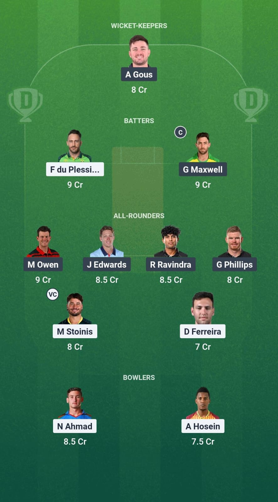 TEX vs WAS Dream11 Prediction Fantasy Cricket Tips Dream11 Team USA T20 Cricket League 2025 