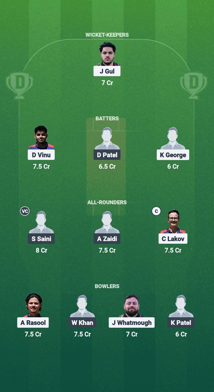 BCCS vs TRK Dream11 Prediction Fantasy Cricket Tips Dream11 Team ECS T10 Bulgaria 2025 