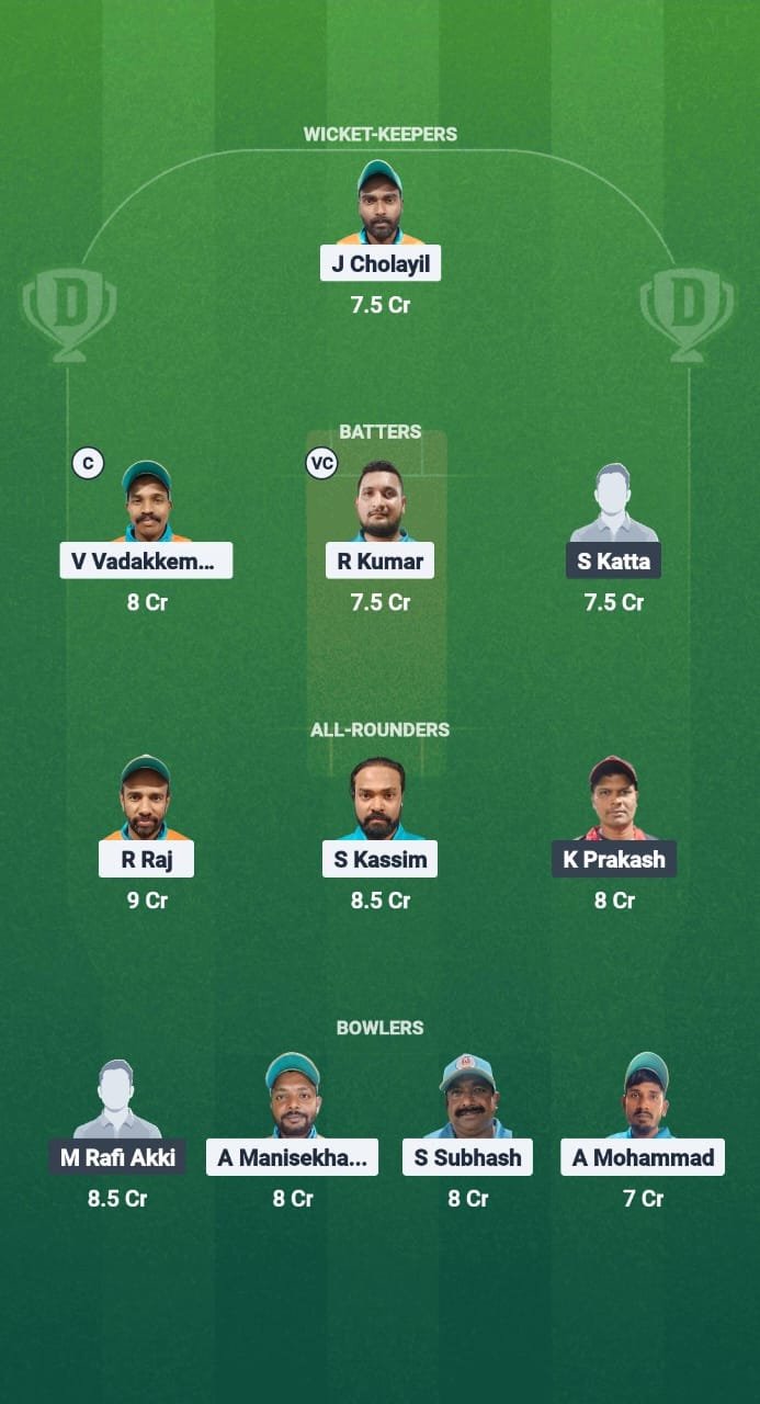 PC vs THU-B Dream11 Prediction Fantasy Cricket Tips Dream11 Team Kuwait T20 Challengers League B 2025