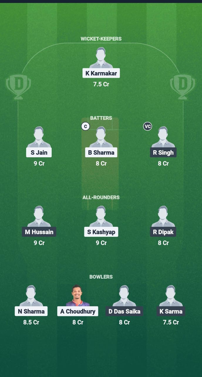 GTC vs NYC Dream11 Prediction Fantasy Cricket Tips Dream11 Team Assam T20 Summer Challenger Trophy 2025