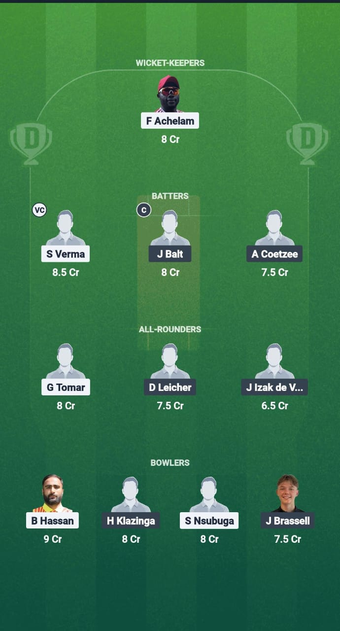 1000730457 UGA-A vs NAM-A Dream11 Prediction Fantasy Cricket Tips Dream11 Team Pearl of Africa T20 2025