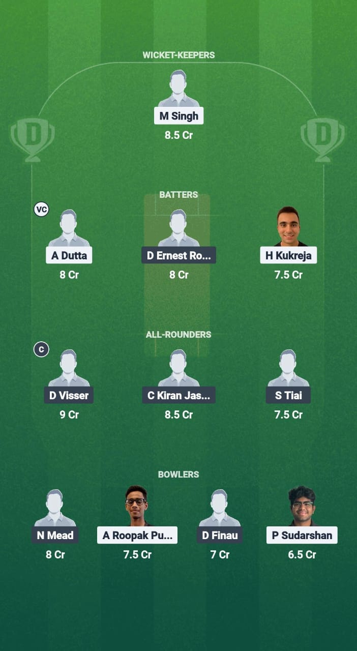 SIN vs SMO Dream11 Prediction Fantasy Cricket Tips Dream11 Team Asia-Pacific Champions Trophy T20I 2025