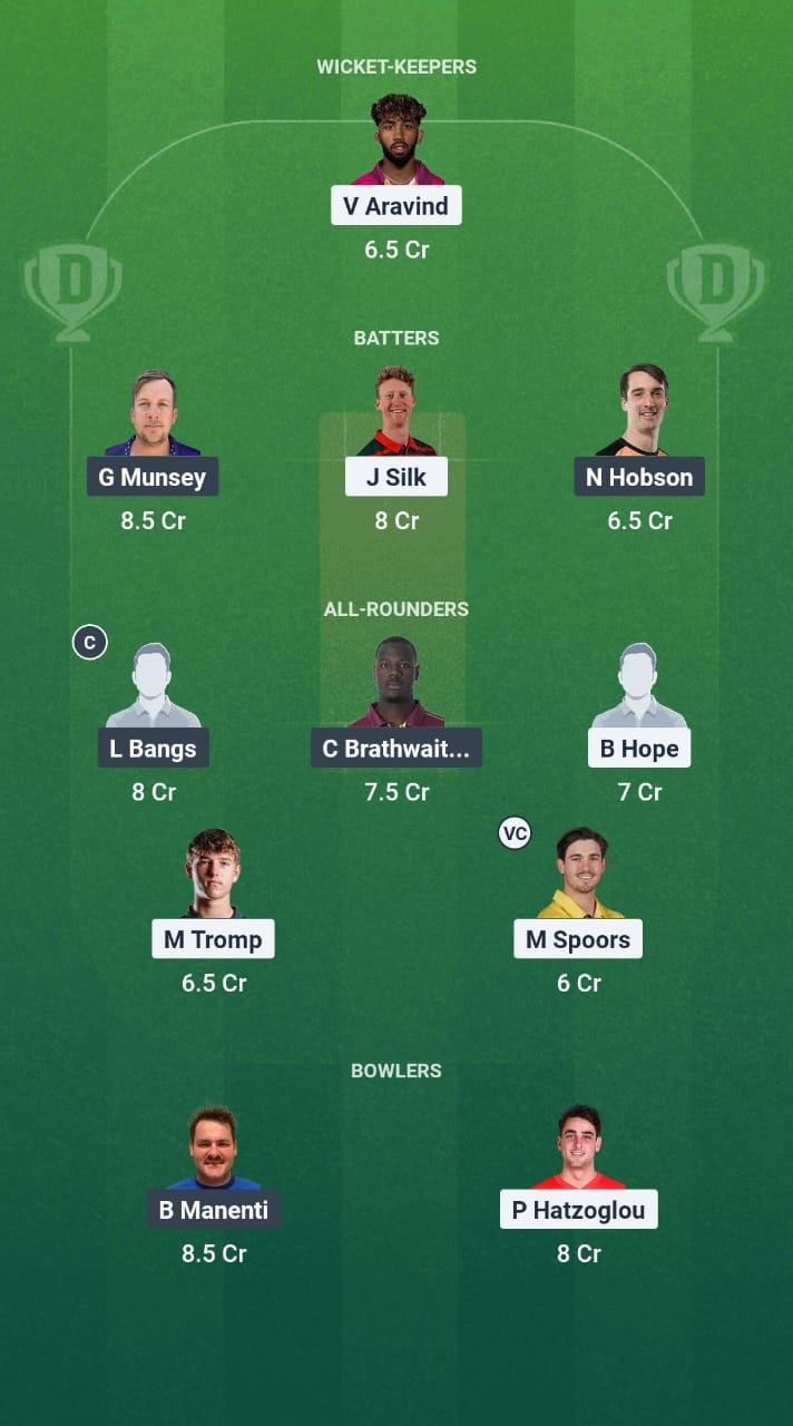 1000733083 CBS vs BRT Dream11 Prediction Fantasy Cricket Tips Dream11 Team Caribbean Max60 T10 2025